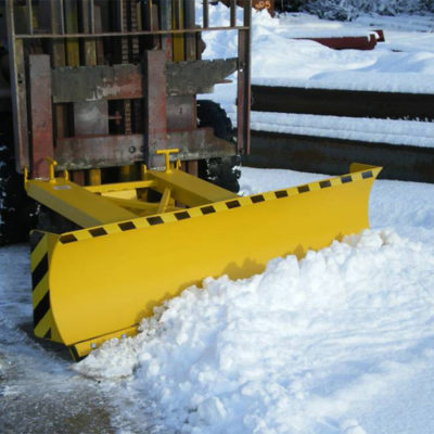 Forklift Snow Scraper Attachment