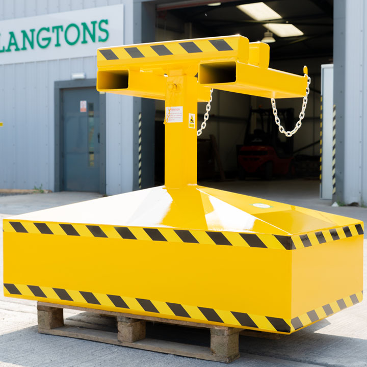 Forklift Waste Compactor Langtons (Northallerton) Ltd Steel Fabricators