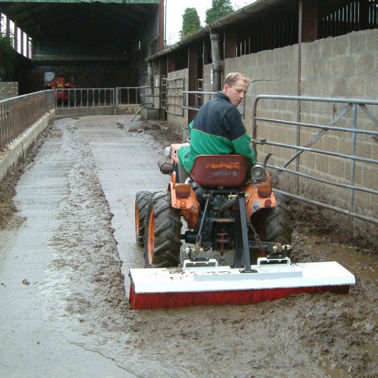 Forklift Brush Attachment | Langtons (Northallerton) Ltd - Steel