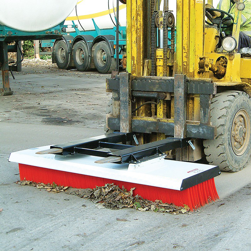 Forklift Brush Attachment | Langtons (Northallerton) Ltd - Steel