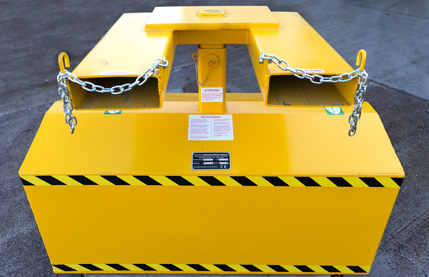 Forklift Waste Compactor Langtons (Northallerton) Ltd Steel Fabricators