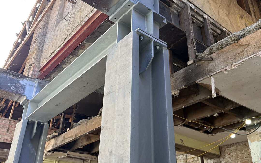 Case Study: Structural Steel Installation, Clock Tower, Middlesbrough Old Town Hall